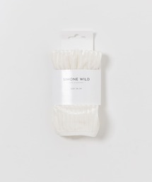 SIMONE WILD　RIB VELVET ANKLE SOCKS