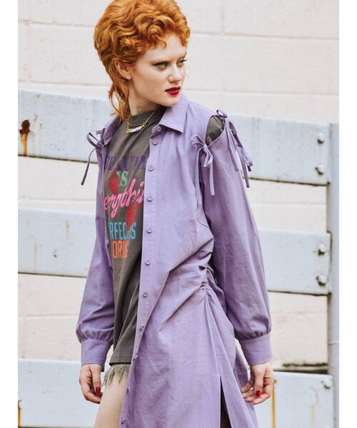 jouetie（ジュエティ）の「ストロベリーロゴ ロンT（Tシャツ/カットソー・レディース・ブラック/ブルー/アイボリー・MEDIUM）」の19枚目の写真