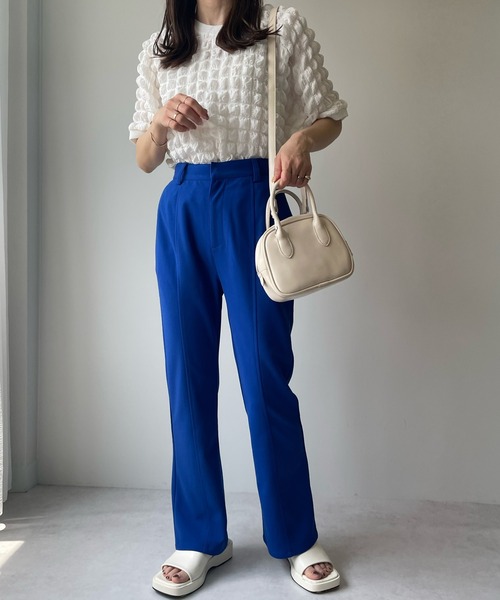 LE MORE（リモア）の「パステルミニボストンバッグ（ボストンバッグ・レディース・ブラウン/ピンク/グリーン/ブラック/アイボリー・FREE）」の18枚目の写真