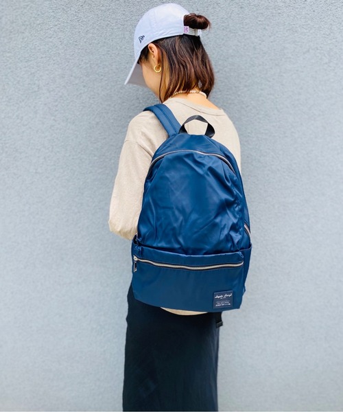 Legato Largo(レガートラルゴ)の「Legato Largo レガートラルゴ Lieto/10ポケットリュック / LH-H1672(バックパック/リュック・レディース・ピンク/ネイビー/グレー/ブラック/ライトグレー/ベージュ系その他・ONESIZE)」の6枚目の写真