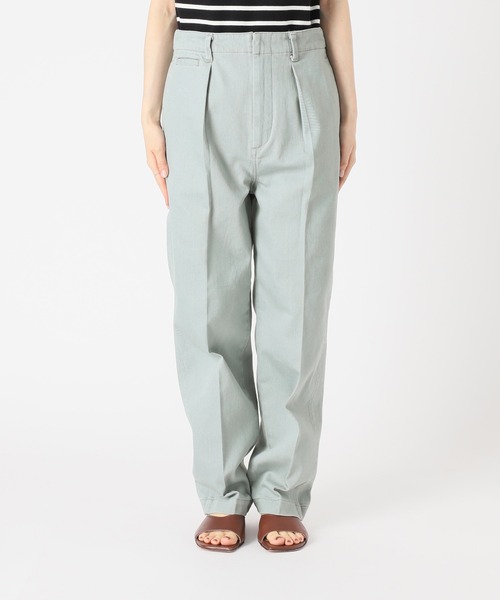 Spick & Span（スピックアンドスパン）の「フェードカラーストレッチタックパンツ（その他パンツ・レディース・ピンク/グリーン・38/36）」の20枚目の写真