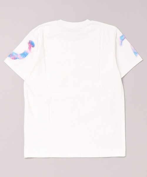 JOKER（ジョーカー）の「【SOMEDIFF】タイダイサガラワッペン半袖Tシャツ メンズ ロゴ tシャツ 春服（Tシャツ/カットソー・メンズ・ブラック/ホワイト・M/XL/L）」の15枚目の写真