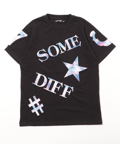 JOKER（ジョーカー）の「【SOMEDIFF】タイダイサガラワッペン半袖Tシャツ メンズ ロゴ tシャツ 春服（Tシャツ/カットソー・メンズ・ブラック/ホワイト・M/XL/L）」の16枚目の写真