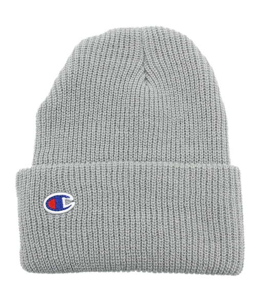 styles（スタイルス）の「ユニセックス チャンピオン アクリルビーニー CHAMPION BEANIE 15SS 1411-18（ニットキャップ/ビーニー・レディース・レッド/ピンク/ライトパープル/グリーン/ネイビー/ライトブルー/インディゴブルー/ホワイト/ブラック/グレー・ONE SIZE）」の4枚目の写真