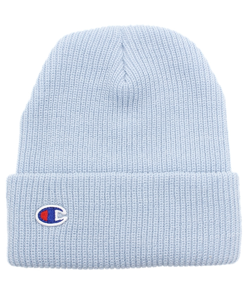 styles（スタイルス）の「ユニセックス チャンピオン アクリルビーニー CHAMPION BEANIE 15SS 1411-18（ニットキャップ/ビーニー・レディース・レッド/ピンク/ライトパープル/グリーン/ネイビー/ライトブルー/インディゴブルー/ホワイト/ブラック/グレー・ONE SIZE）」の6枚目の写真