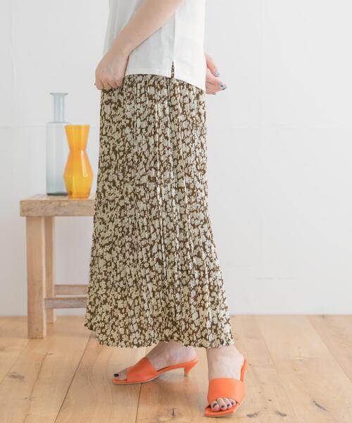 ITEMS URBANRESEARCH（アイテムズ アーバンリサーチ）の「ガラプリーツスカート（スカート・レディース・ブラック/ブラウン/カーキ・FREE）」の12枚目の写真