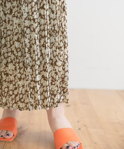 ITEMS URBANRESEARCH（アイテムズ アーバンリサーチ）の「ガラプリーツスカート（スカート・レディース・ブラック/ブラウン/カーキ・FREE）」の14枚目の写真