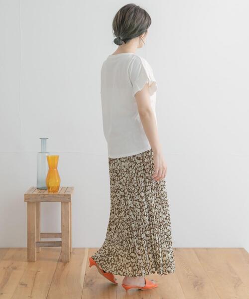 ITEMS URBANRESEARCH（アイテムズ アーバンリサーチ）の「ガラプリーツスカート（スカート・レディース・ブラック/ブラウン/カーキ・FREE）」の9枚目の写真