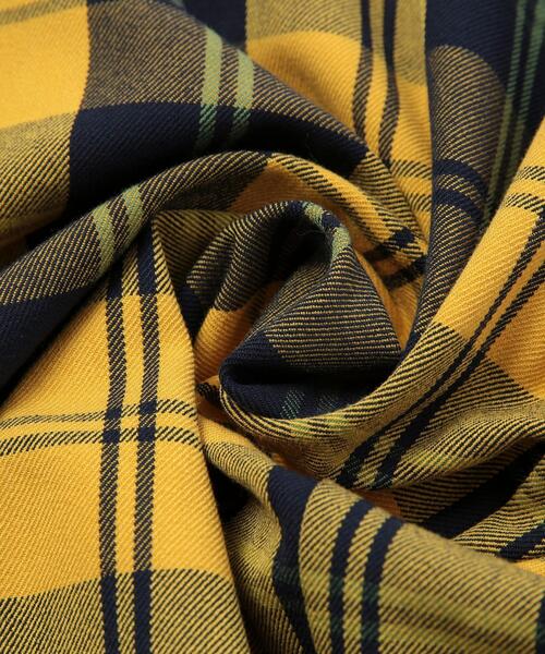 coen(コーエン)の「チェックプリーツスカート(スカート・キッズ・ダークグリーン/イエロー・110/130/150)」の12枚目の写真