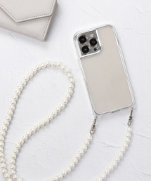 relac（レーラック）の「スマホショルダー ケース付き パールチェーン（スマホケース/カバー）」