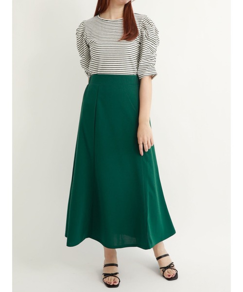 Te chichi TERRASSE（テチチテラス）の「ジョーゼットマーメイドスカート（スカート・レディース・グリーン/ブラウン/ブラック・ﾌﾘ-）」の8枚目の写真