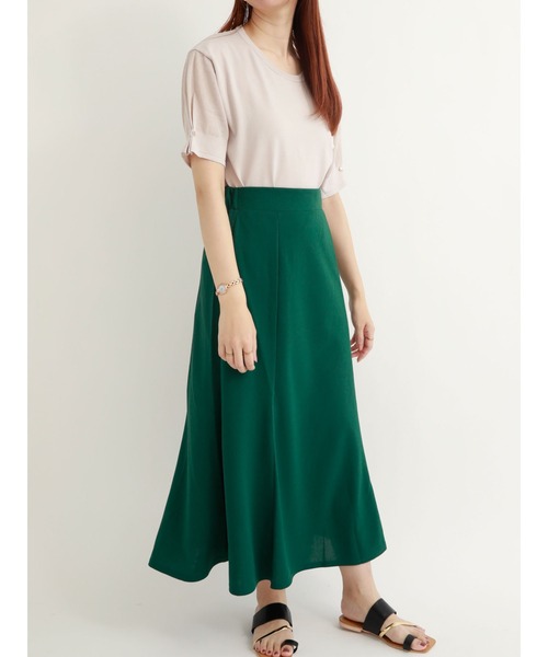 Te chichi TERRASSE（テチチテラス）の「ジョーゼットマーメイドスカート（スカート・レディース・グリーン/ブラウン/ブラック・ﾌﾘ-）」の7枚目の写真