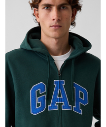 GAP（ギャップ）の「GAPアーチロゴ フルジップ パーカー(ユニセックス)（パーカー）」