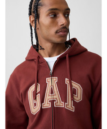 GAP（ギャップ）の「GAPアーチロゴ フルジップ パーカー(ユニセックス)（パーカー）」