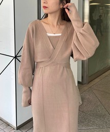 CAPRICIEUX LE'MAGE | ＜セットアイテム＞ボレロSETニットキャミワンピース(ワンピース)