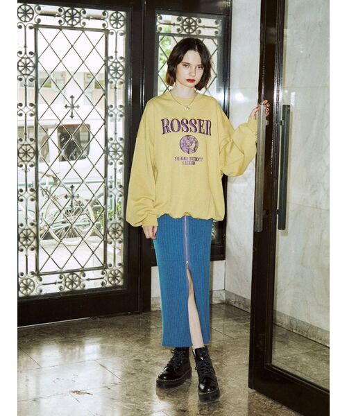 jouetie（ジュエティ）の「ナローニットスカート（スカート・レディース・ブラック/レッド/ブルー/グリーン・MEDIUM）」の15枚目の写真