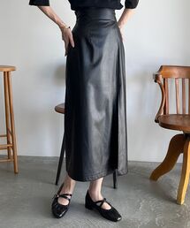 サイドスリットIラインスカート