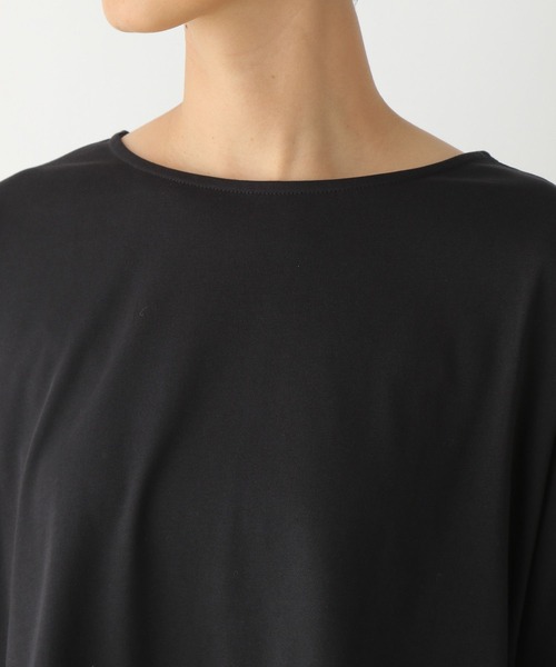 LEPSIM(レプシィム)の「マルチキノウチュニック3 299524(Tシャツ/カットソー・レディース・ホワイト/ブラック/ブラウン/グリーン/グレイッシュベージュ・FREE)」の14枚目の写真