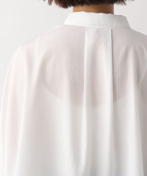 LEPSIM（レプシィム）の「ポンチョシャツ長袖　122634（シャツ/ブラウス・レディース・ベージュ/グレー/オフホワイト/ピンク/ブラウン系その他/グレー系その他・FREE）」の18枚目の写真