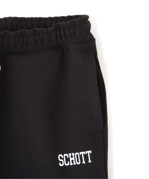 schott（ショット）の「Schott/ショット/CVC SWEAT PANTS/スウェットパンツ（スウェットパンツ・メンズ・その他13/その他/アイボリー/ブラック・M/L/XL）」の7枚目の写真