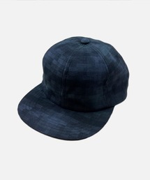 HUNTISM（ハンティズム）の「HUNTISM ハンティズム / Melange Check 6P Cap メランジチェック 6パネルキャップ / htm231011（キャップ）」