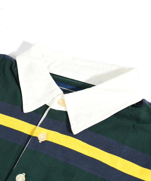 neos（ネオス）の「【neos -addictive design-】BEVERLY HILLS POLO CLUB ビバリーヒルズ ポロクラブ ビッグシルエット ラガー ポロシャツ（ポロシャツ・メンズ・ネイビー/グリーン/チャコールグレー/オフホワイト・MEDIUM/LARGE/X-LARGE）」の12枚目の写真