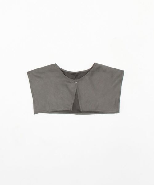 Isn't She?（イズントシー）の「3wayビッグカラーブラウス（シャツ/ブラウス・レディース・アイボリー/ライトベージュ/グリーン系/チャコールグレー・FREE）」の5枚目の写真