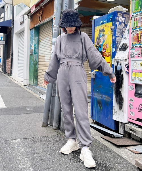 Heather（ヘザー）の「HOLiCスウェット　164325（スウェット・レディース・スミクロ/ブラック/オフホワイト・XS/XL）」の21枚目の写真