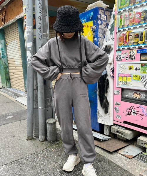 Heather（ヘザー）の「HOLiCスウェット　164325（スウェット・レディース・スミクロ/ブラック/オフホワイト・XS/XL）」の12枚目の写真