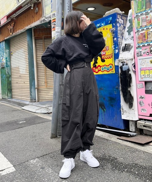 Heather（ヘザー）の「HOLiCスウェット　164325（スウェット・レディース・スミクロ/ブラック/オフホワイト・XS/XL）」の22枚目の写真