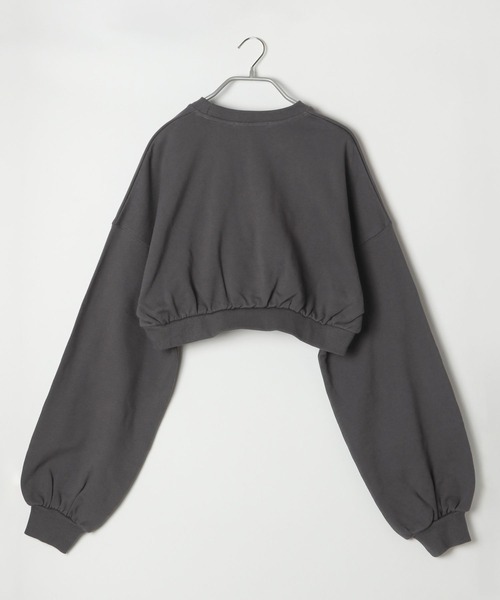Heather（ヘザー）の「HOLiCスウェット　164325（スウェット・レディース・スミクロ/ブラック/オフホワイト・XS/XL）」の6枚目の写真