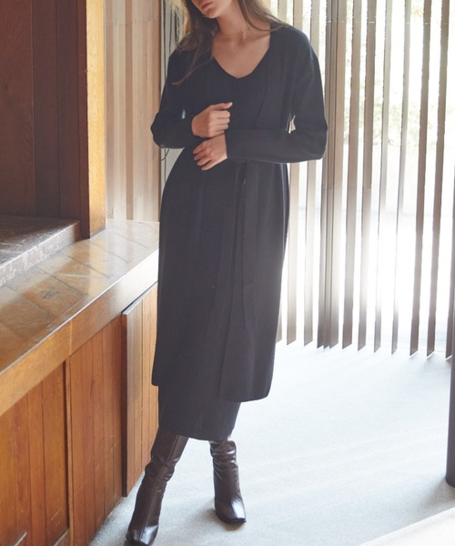 Twin Acym アシーム のワンピース Twin Knit Acym アシーム のファッション Knit Onepiece ワンピース Set ワンピース 福袋セール値下げ Twin Acym アシーム のワンピース Twin Knit Acym アシーム のファッション Knit Onepiece ワンピース Set ワンピース 福袋セール値下げ