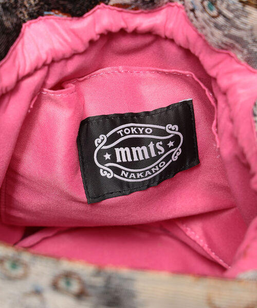 mmts / 猫いっぱい巾着（ショルダーバッグ）｜mmts（マミタス）