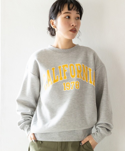 CRAFT STANDARD BOUTIQUE(クラフトスタンダードブティック)の「裏起毛プリントスウェット① *(スウェット・メンズ・A/C/D/B・M/L/LL)」の2枚目の写真