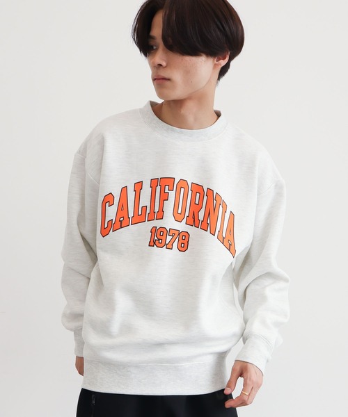 CRAFT STANDARD BOUTIQUE(クラフトスタンダードブティック)の「裏起毛プリントスウェット① *(スウェット・メンズ・A/C/D/B・M/L/LL)」の3枚目の写真