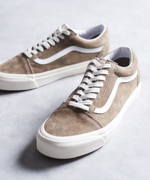 And A（アンドエー）の「VANS ヴァンズ / OLD SKOOL 36 DX（Anaheim Factory）オールドスクール スエードローカットスニーカー / VN0A54F3TWP VN0A54F3FGN VN0A54F3NWH（スニーカー・レディース・ダークグリーン/ブラウン/パープル・23cm/23.5cm/24cm/24.5cm）」の7枚目の写真