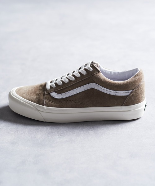 And A（アンドエー）の「VANS ヴァンズ / OLD SKOOL 36 DX（Anaheim Factory）オールドスクール スエードローカットスニーカー / VN0A54F3TWP VN0A54F3FGN VN0A54F3NWH（スニーカー・レディース・ダークグリーン/ブラウン/パープル・23cm/23.5cm/24cm/24.5cm）」の10枚目の写真
