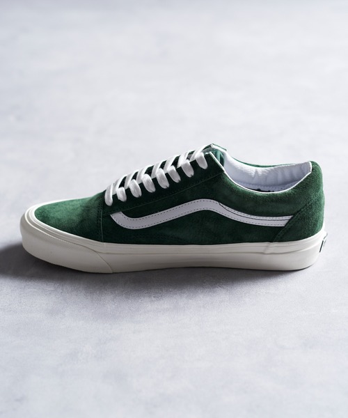 And A（アンドエー）の「VANS ヴァンズ / OLD SKOOL 36 DX（Anaheim Factory）オールドスクール スエードローカットスニーカー / VN0A54F3TWP VN0A54F3FGN VN0A54F3NWH（スニーカー・レディース・ダークグリーン/ブラウン/パープル・23cm/23.5cm/24cm/24.5cm）」の21枚目の写真