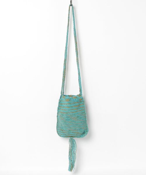 RAWLIFE（ロウライフ）の「C-cie-/シー/TIE-DYE POCHETTE（ショルダーバッグ・レディース・ネイビー/オレンジ/グリーン/ピンク・F）」の7枚目の写真