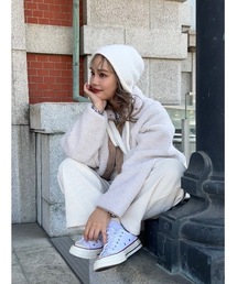 JUMELLE | イヤーフラップニット帽(ニットキャップ/ビーニー)