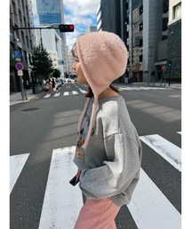 jumelle | イヤーフラップニット帽(ニットキャップ/ビーニー)