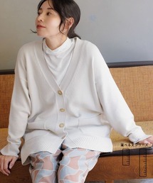 LEPSIM | 7ゲージホイップライクVネックニットカーデ　294976(カーディガン/ボレロ)