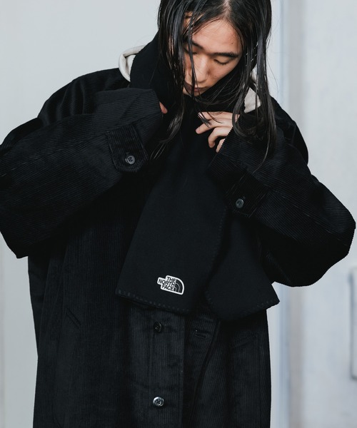 THE NORTH FACE(ザノースフェイス)の「THE NORTH FACE/ザ・ノースフェイス Fleece Muffler マフラー(マフラー・メンズ・ブラック・ONE SIZE)」の8枚目の写真