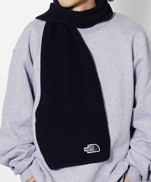 THE NORTH FACE(ザノースフェイス)の「THE NORTH FACE/ザ・ノースフェイス Fleece Muffler マフラー(マフラー・メンズ・ブラック・ONE SIZE)」の9枚目の写真
