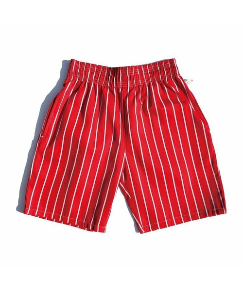 COOKMAN（クックマン）の「COOKMAN CHEF SHORT PANTS 「STRIPE」/ RED（その他パンツ・メンズ・レッド・M/L/XL）」の2枚目の写真