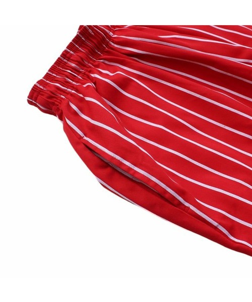 COOKMAN（クックマン）の「COOKMAN CHEF SHORT PANTS 「STRIPE」/ RED（その他パンツ・メンズ・レッド・M/L/XL）」の6枚目の写真