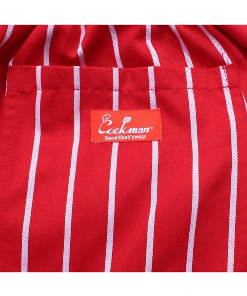 COOKMAN（クックマン）の「COOKMAN CHEF SHORT PANTS 「STRIPE」/ RED（その他パンツ・メンズ・レッド・M/L/XL）」の8枚目の写真