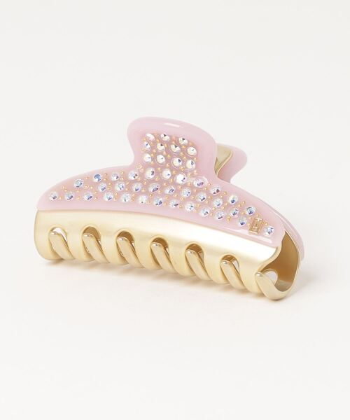 ALEXANDRE DE PARIS（アレクサンドルドゥパリ）の「ALEXANDRE DE PARIS VENDOME CLIP MEDIUM アレクサンドル ドゥ パリ ヴァンドーム 7.5cm M スワロフスキークリスタル ヘアクリップ（バレッタ/ヘアクリップ・レディース・ゴールド系/ネイビー/ブラウン/ブラック/アイボリー/ピンク・MEDIUM）」の5枚目の写真