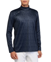 MIZUNO GOLF（ミズノゴルフ）の「裏微起毛長袖モックネックシャツ（Tシャツ/カットソー・メンズ）」