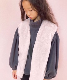 THE CASUAL（カジュアル）の「フェイクファーベスト（ベスト）」